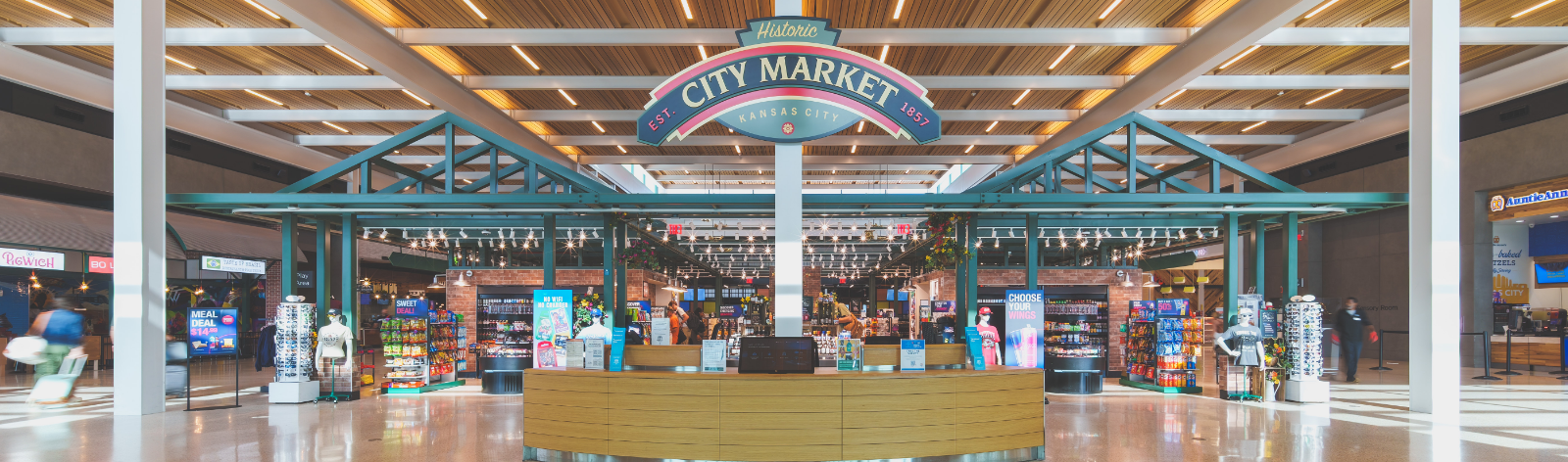 City market shown - a big store