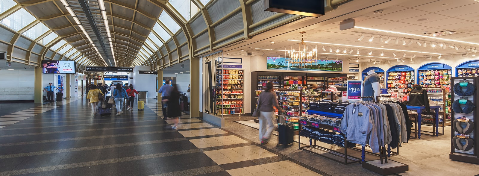 A diverse portfolio across airports